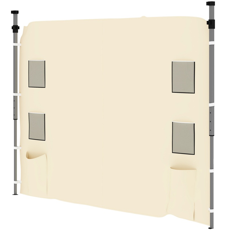 Side Panel for 3×3 m Pop Up Gazebos, 1 Pack Sidewall Only, Beige