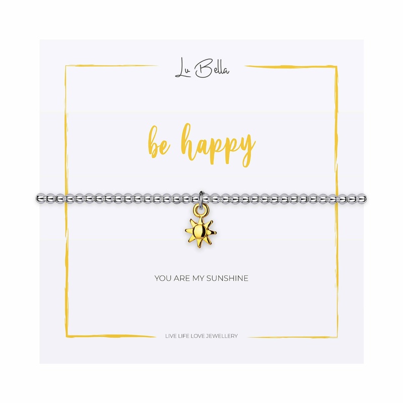 Be Happy Sentiments Friendship Bracelet