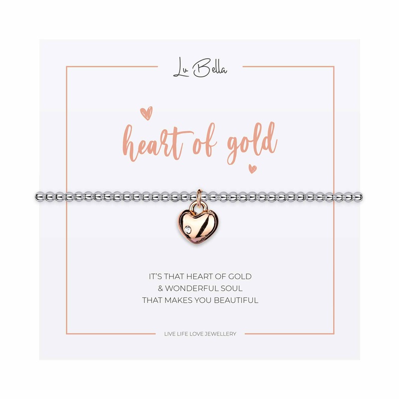 Heart Of Gold Sentiments Friendship Bracelet