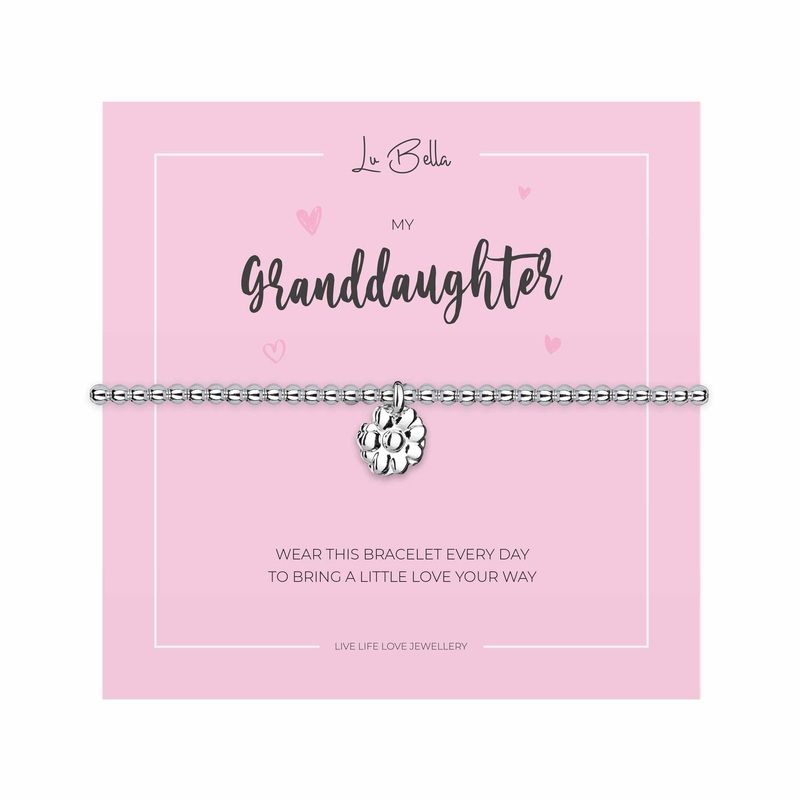 My Granddaughter Children Sentiments Friendship Bracelet