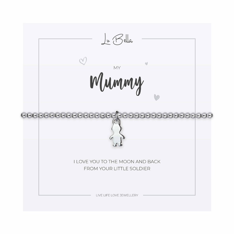 My Mummy / Boy Sentiments Friendship Bracelet
