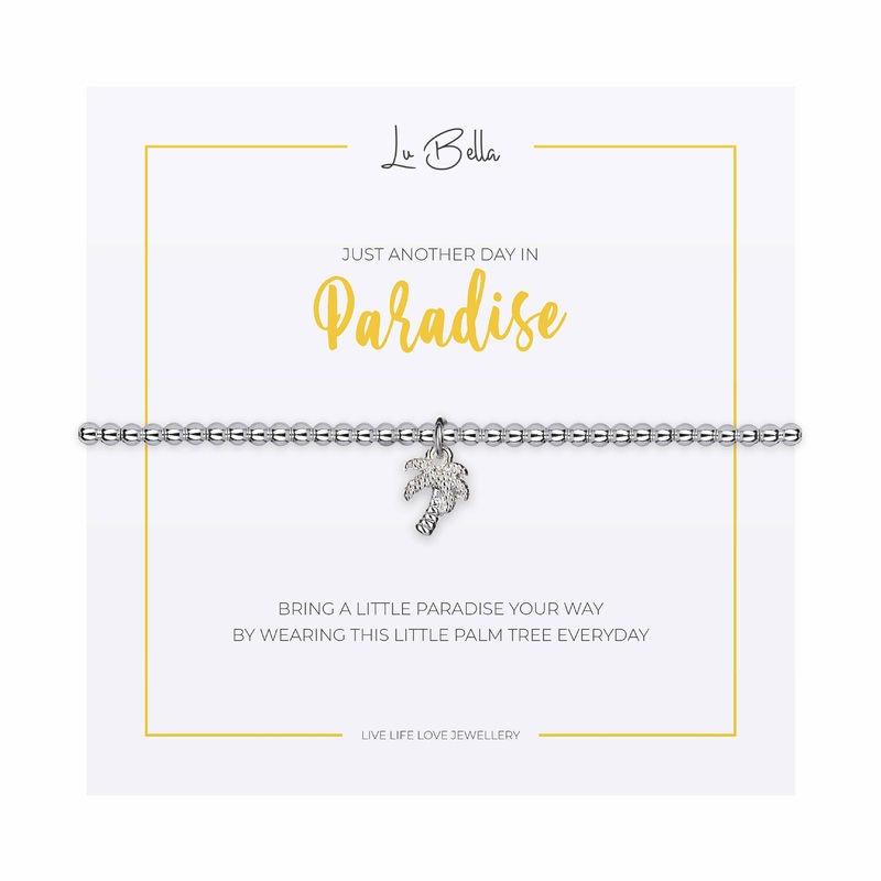 Just Another Day In Paradise Sentiments Friendship Bracelet