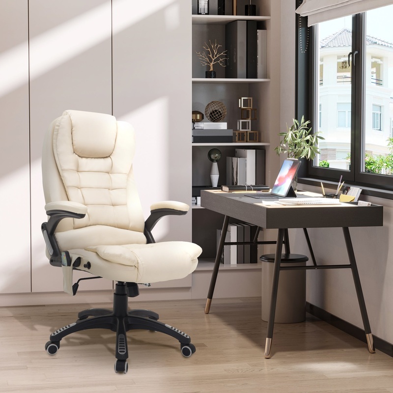 Massage Office Chair – Six vibrating points and five massage points. Also heating function