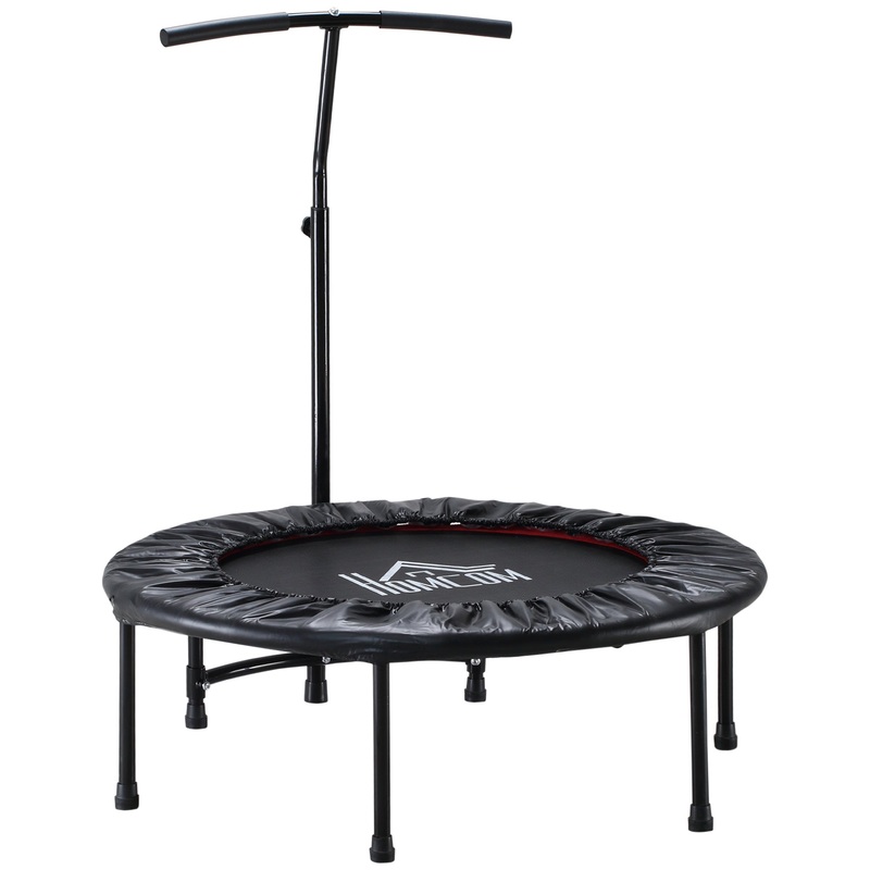 Trampoline Rebounder Adjustable Jumper, 40-Black
