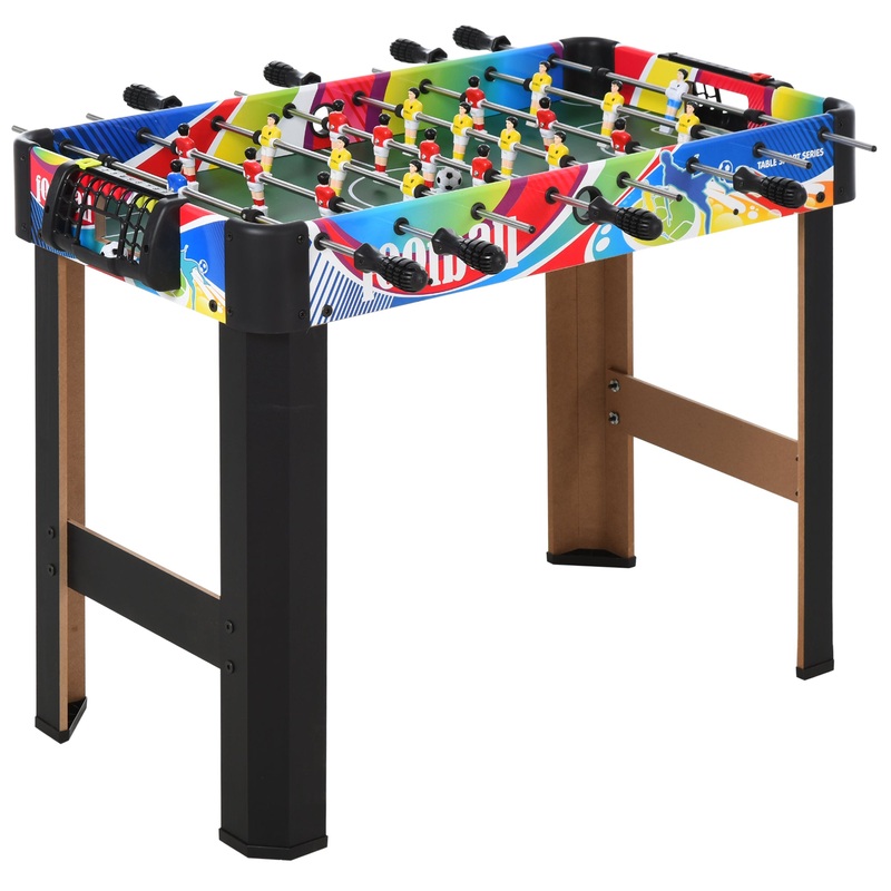 2.8FT Football Table Competition Sized for Indoor, Game Room, Bars