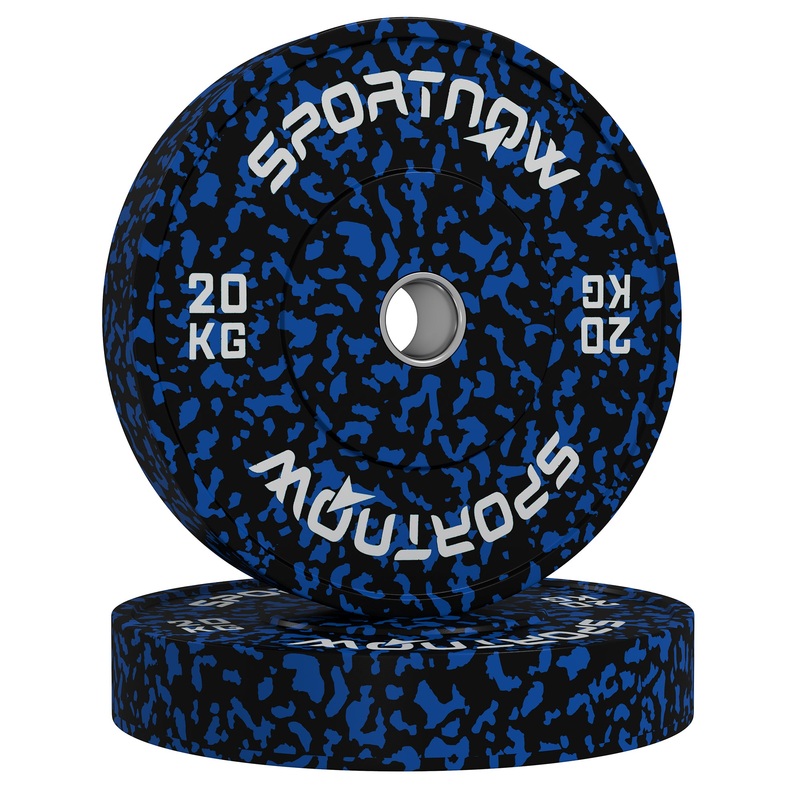 Olympic Weight Plates with 5cm Holes, for Weight Lifting, 2 x 20kg