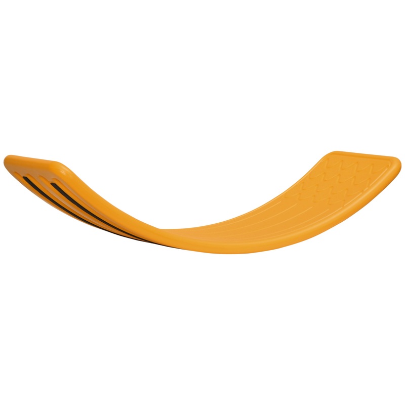 ZONEKIZ Balance Board Kids Wobble Board, Stepping Stone, Montessori Toy for Children, Nursery Toy, for Ages 3-6 Years, 82 x 27.5 x 19.5cm – Orange