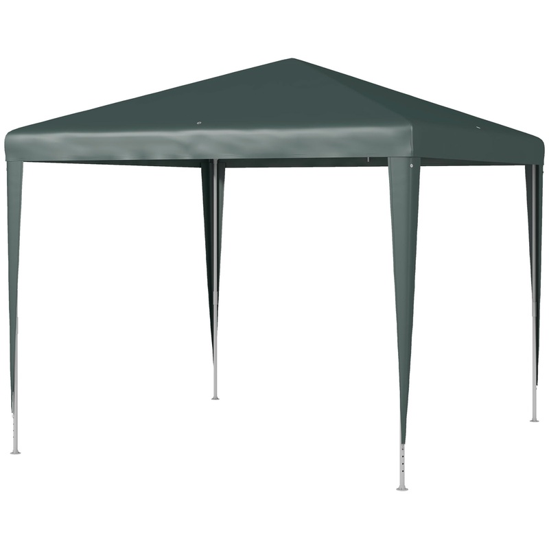 2.7m x 2.7m Garden Gazebo Marquee Party Tent Wedding Canopy Outdoor(Green)