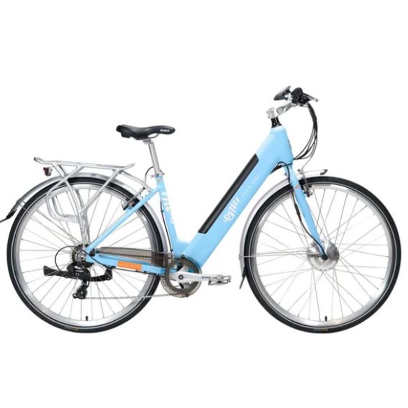 Emu Classic Step Through Electric Bike 250W Motor – Blue 17.5Ah Battery