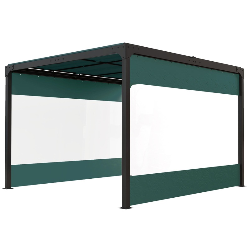 Set of Two 3 x 2m Replacement Pergola Panels – Green