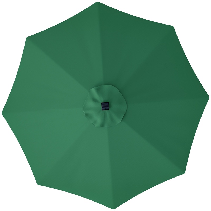 UPF 50+ Replacement Parasol Canopy Parasol Cover Replacement, Green