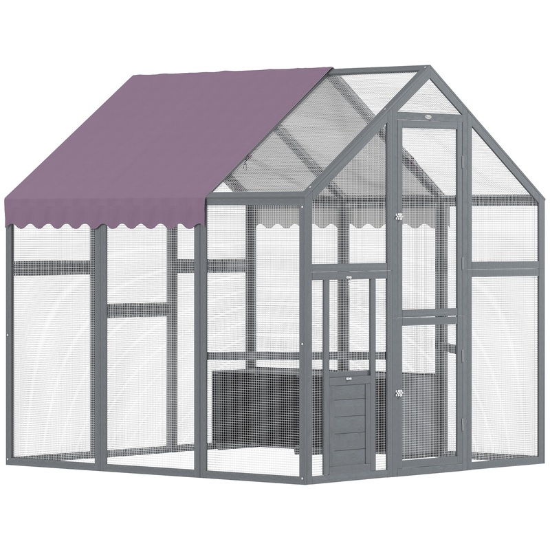 Small Animal Cage, Guinea Pig Cage with Removable Pet Playpen, Beige