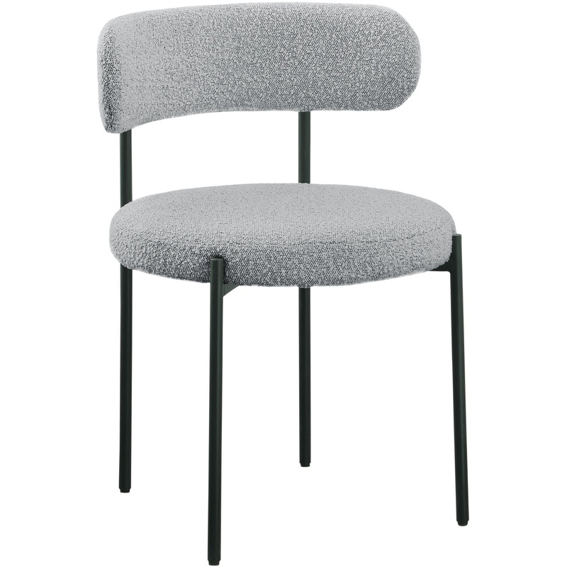 Beacon – Boucle Fabric Dining Chair (Set of 2)