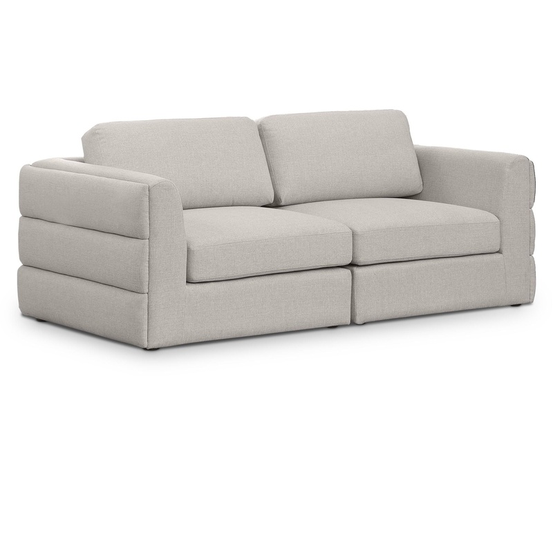 Beckham – Modular 2 Seat Sofa|Beige|Gray|Blue