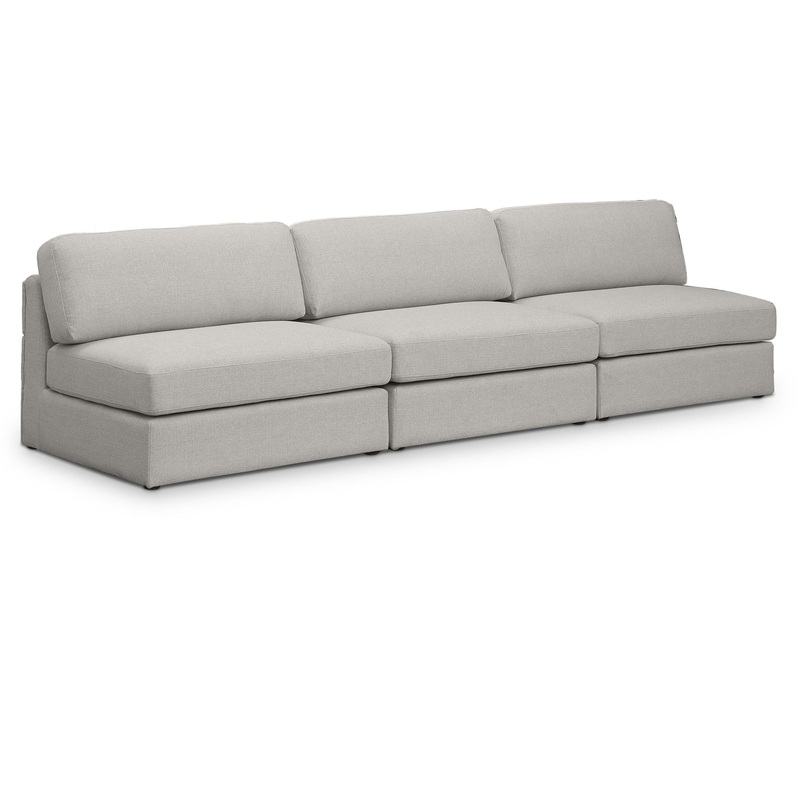 Beckham – Modular 3 Seat Armless Sofa