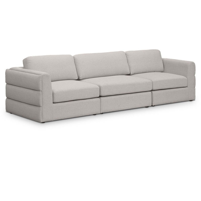 Beckham – Modular 3 Seat Sofa|Beige|Gray|Blue