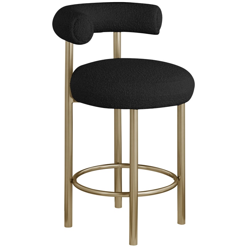 Bordeaux – Stool (Set of 2)|Black|Dark Brown|White|Dark Green