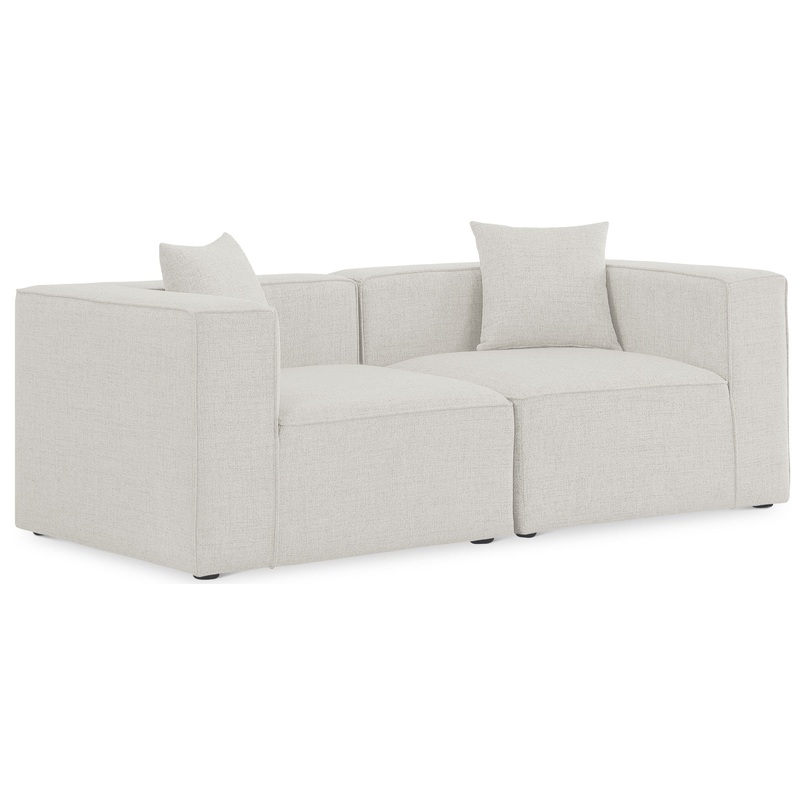 Cube – Linen Modular 2 Seat Sofa