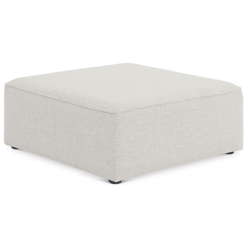 Cube – Linen Ottoman|Beige|Gray|Blue