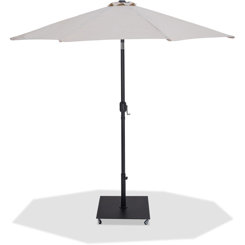 Fiji – Aluminum Patio Umbrella With Square Black Base