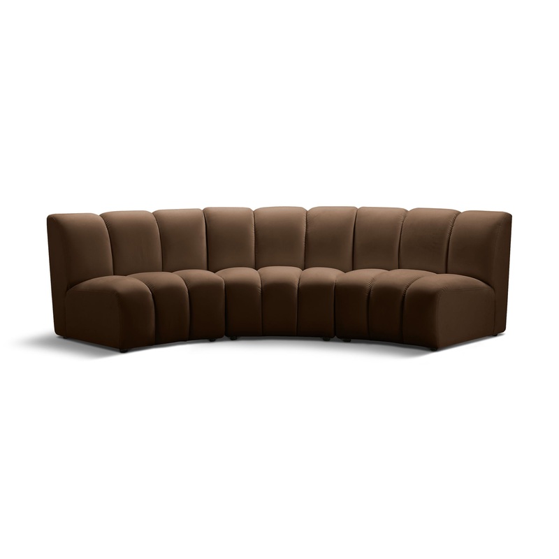 Infinity – 3 Piece Modular Sectional – Brown