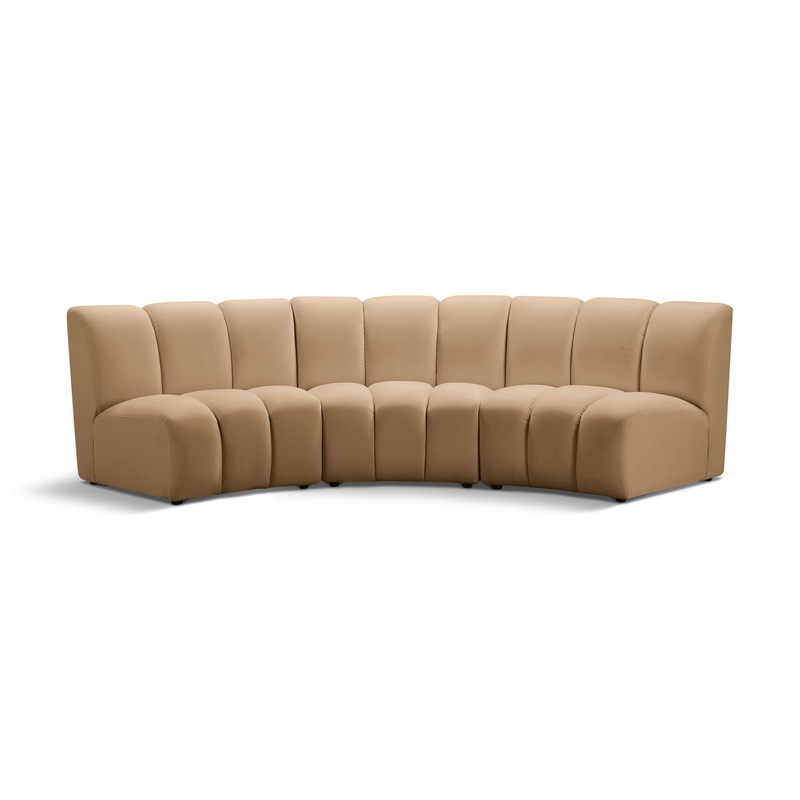 Infinity – 3 Piece Modular Sectional – Camel