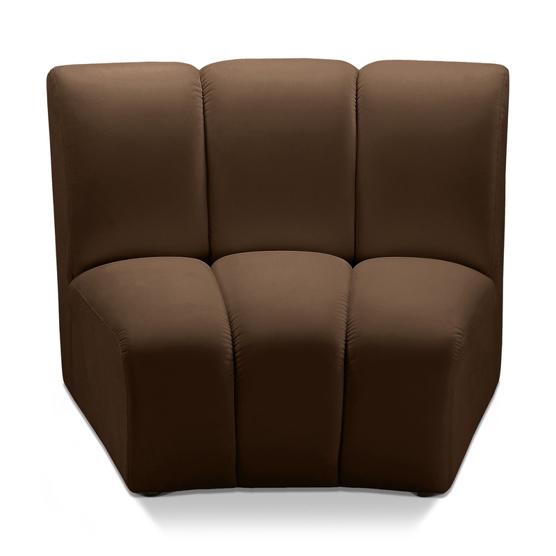Infinity – Fabric Modular Chair – Brown
