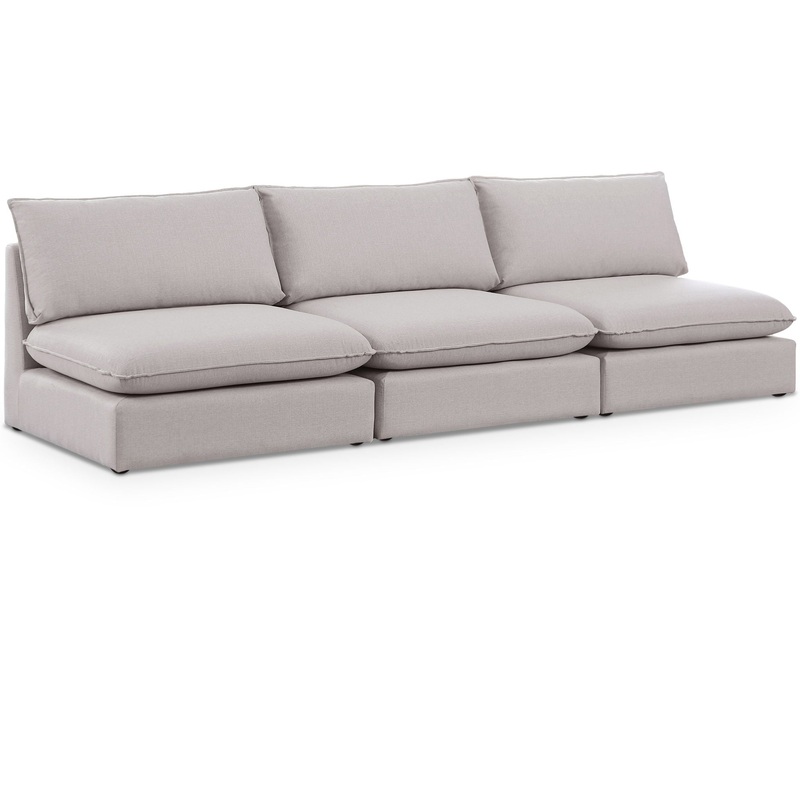 Mackenzie – Modular Sofa Armless – 3 Seats