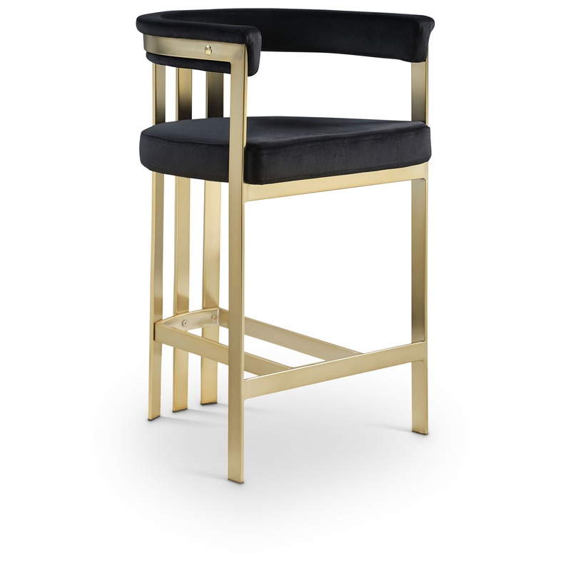 Marcello – Counter Stool|Black|Dark Brown|Blue|Light Brown|Beige|Green|Gray