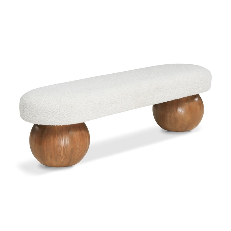 Bowie – Bench – Dark Brown Legs
