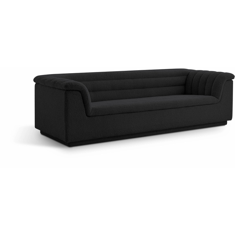Cascade – Boucle Sofa|Black|Dark Brown|White|Dark Green|Gray