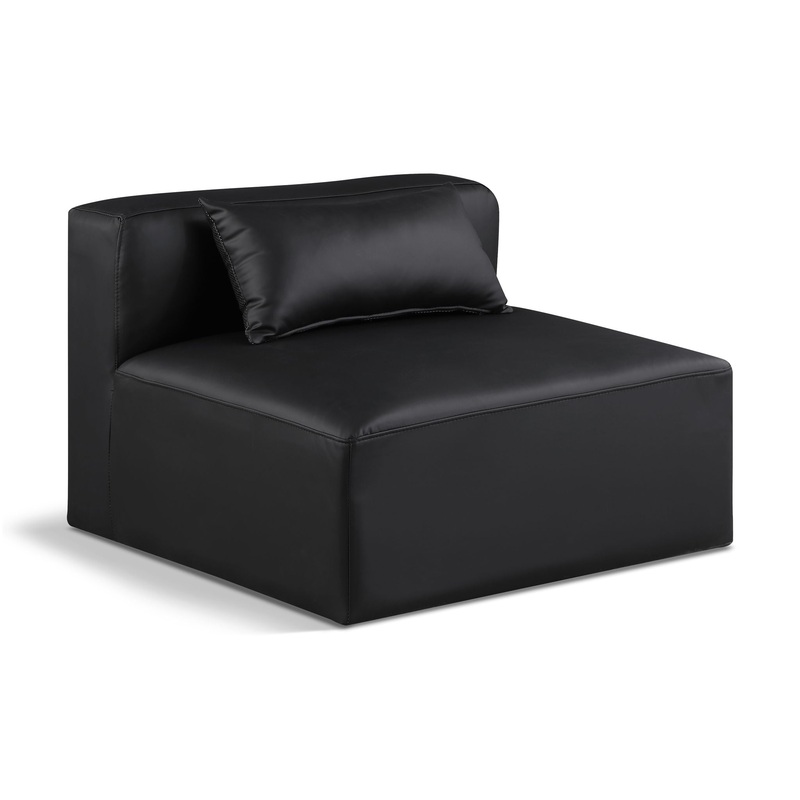 Cube – Armless Chair|Black|Light Brown|White|Dark Gray|Light Blue|Blue