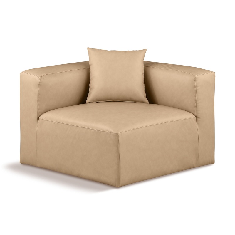 Cube – Corner Chair – Tan