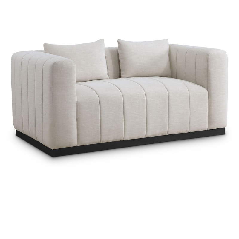 Lucia – Loveseat|Beige|White|Gray