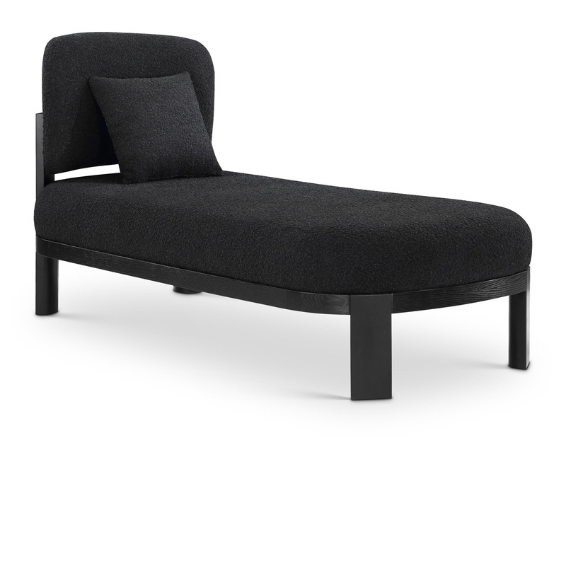 Maybourne – Chaise / Bench With Black Frame