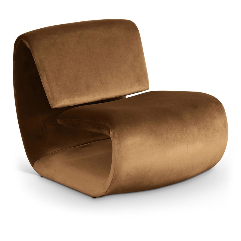 Nouveau – Accent Chair – Saddle