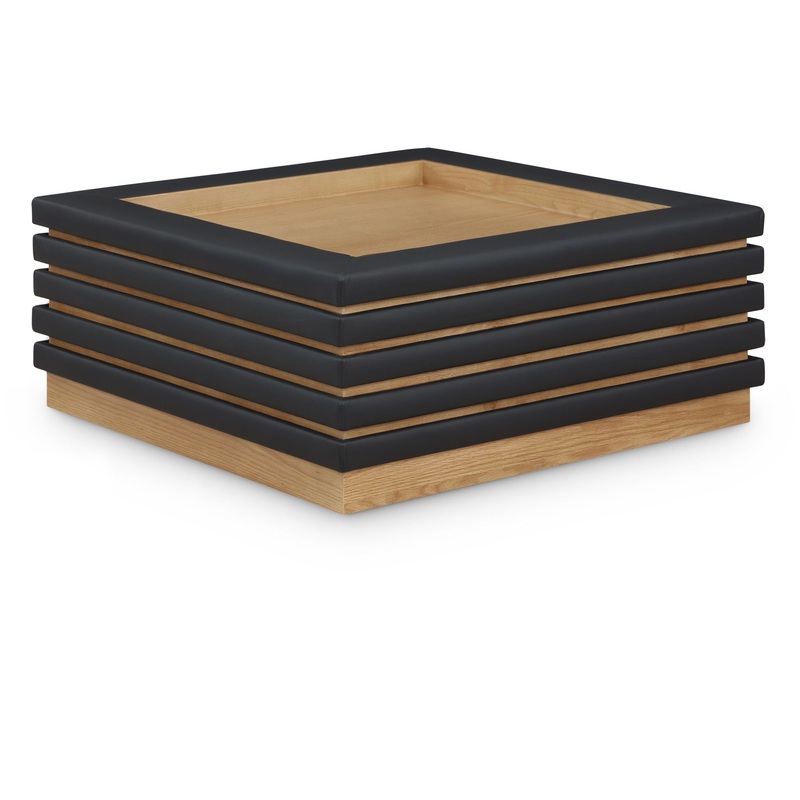Rory – Coffee Table|Black|White|39″W x 39″D x 16″H|30″W x 54″D x 16″H