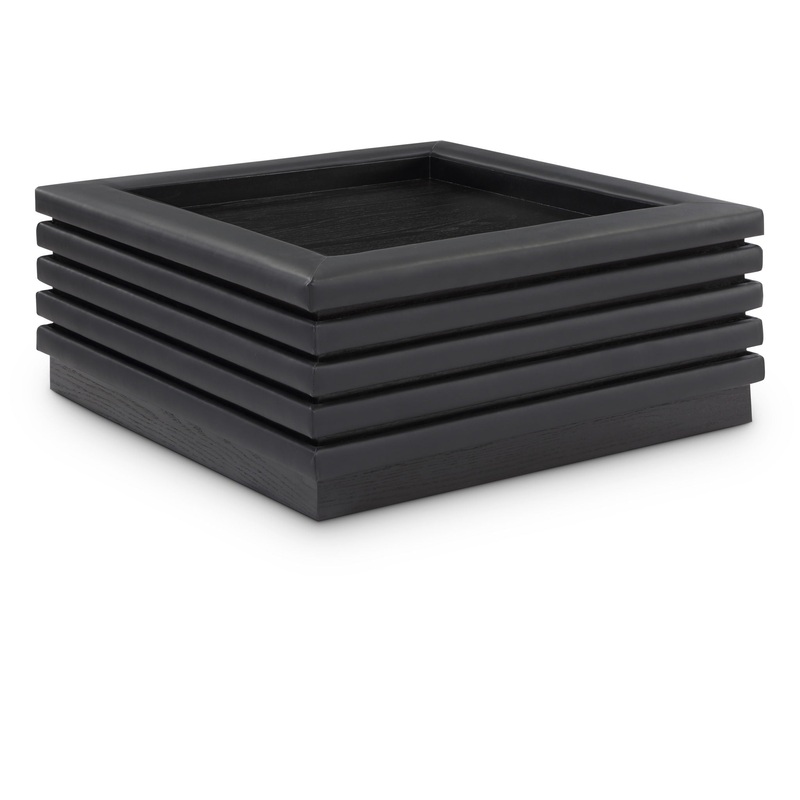 Rory – Coffee Table With Black Base