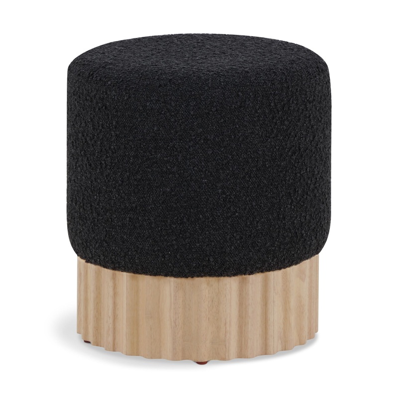 Veranda – Ottoman / Stool With Natural Base