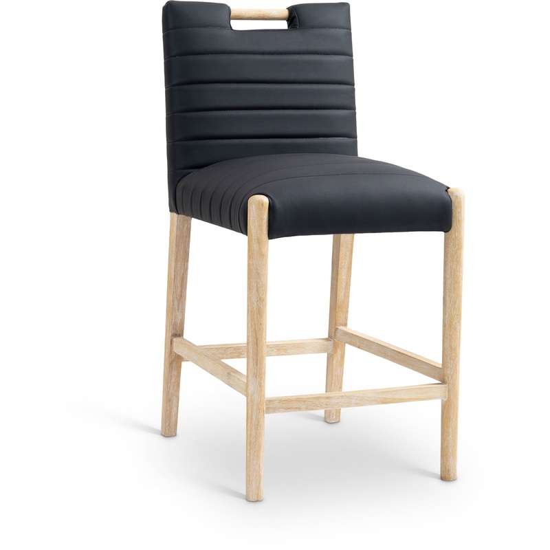 Aimee – Counter Stool – Light Brown Legs