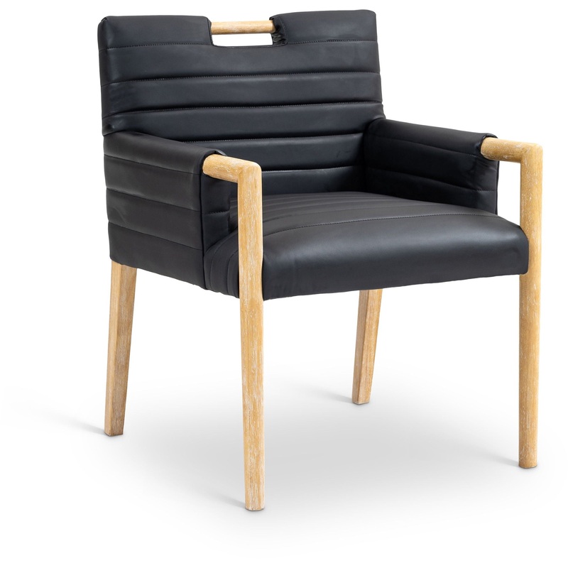 Aimee – Dining Arm Chair – Light Brown Legs