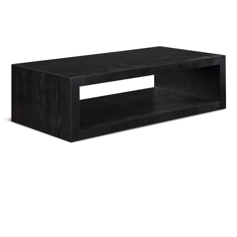 Alma – Coffee Table|Black|Light Brown