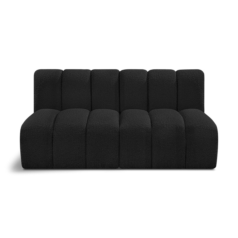 Arc – Boucle Fabric 2 Seats Modular Sofa