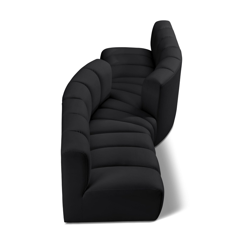 Arc – Faux Leather 4 Piece Sofa