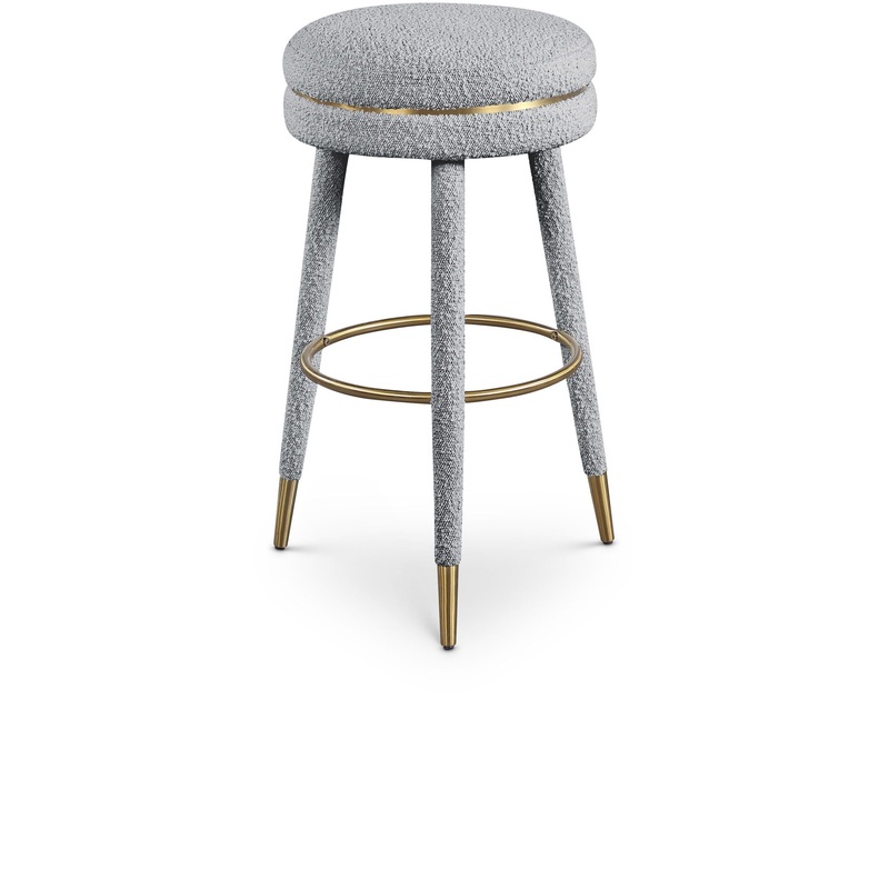 Coral – Bar Stool – Gray