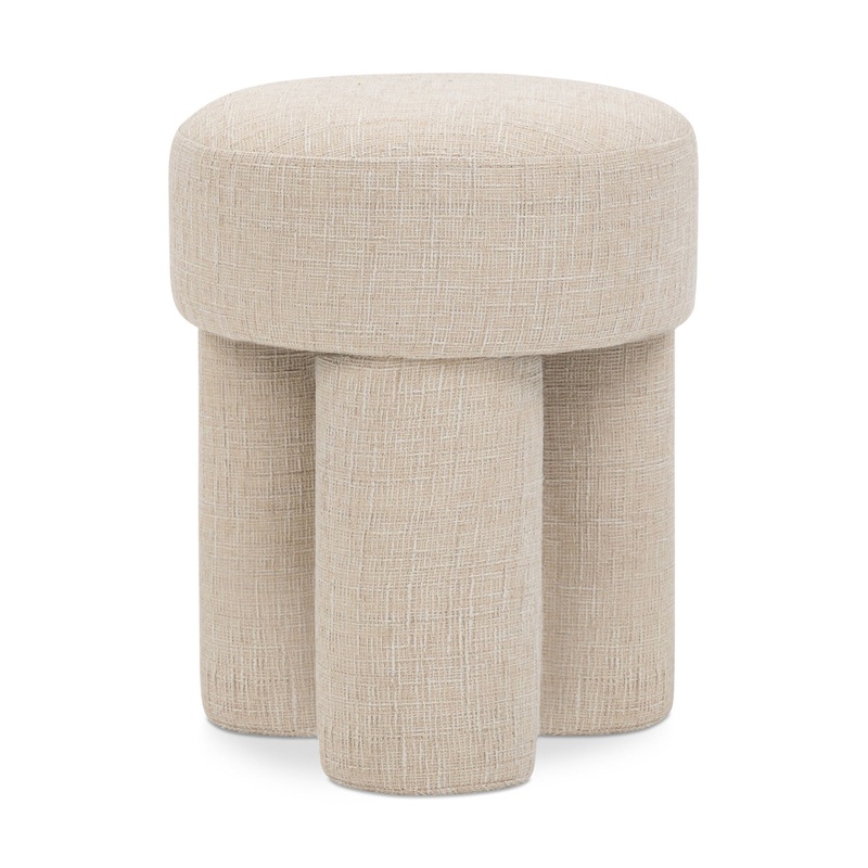 Larson – Ottoman / Stool|Beige|Black|Dark Brown|Dark Green|Gray|Pink