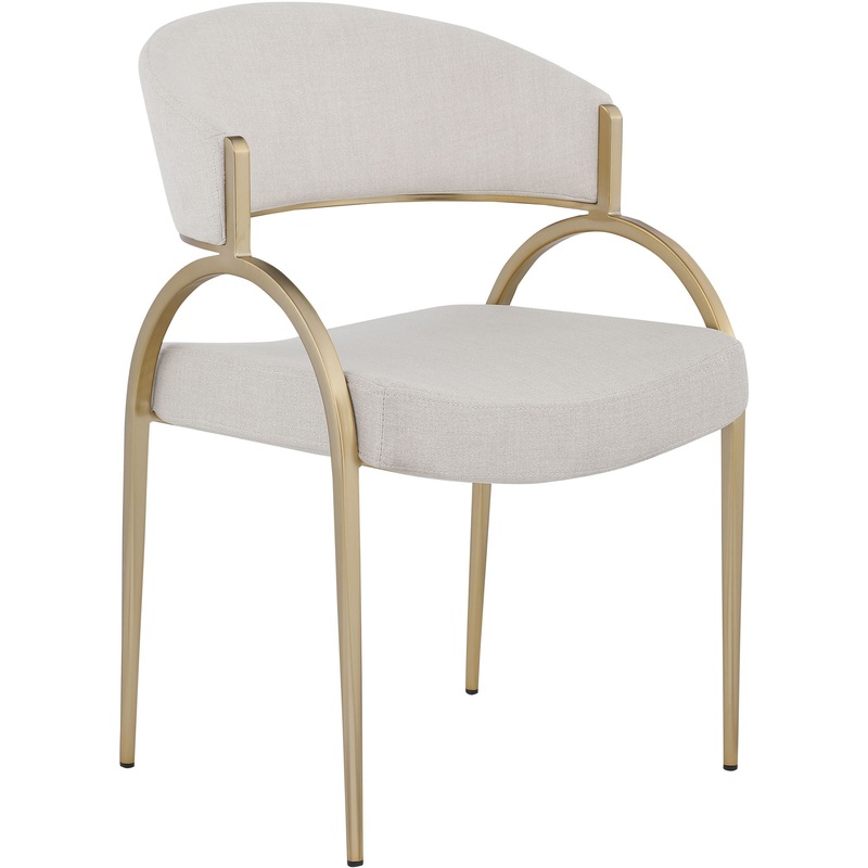 Privet – Dining Chair Set – Gold Base