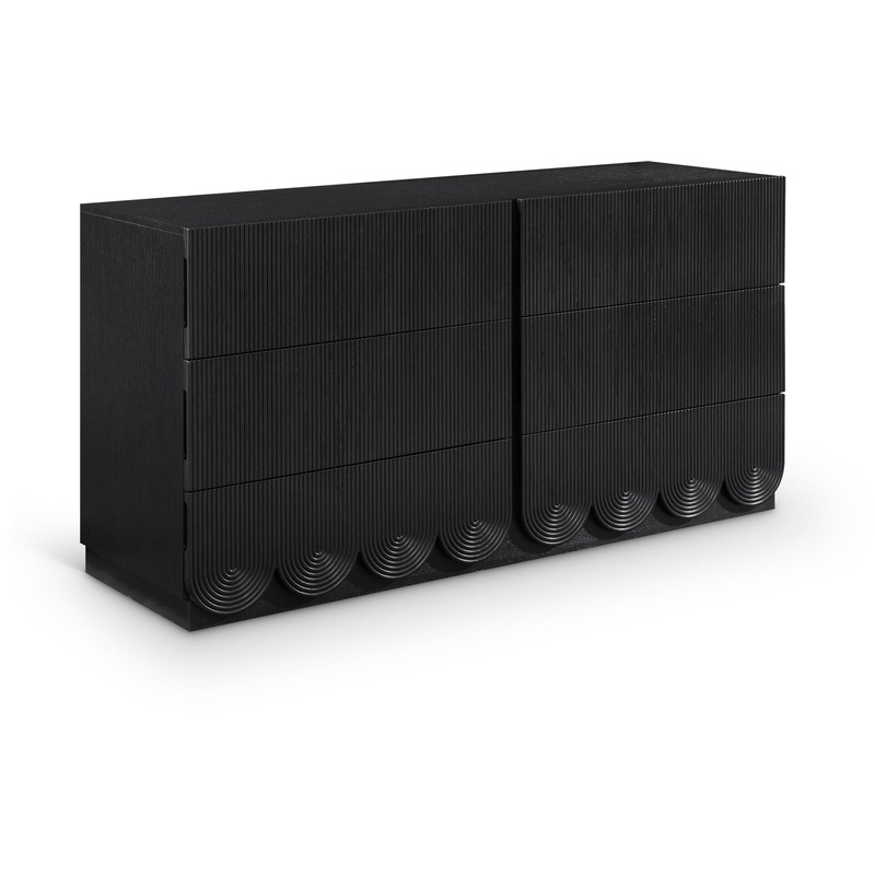 Scallop – Dresser|Black|Dark Brown|Light Brown