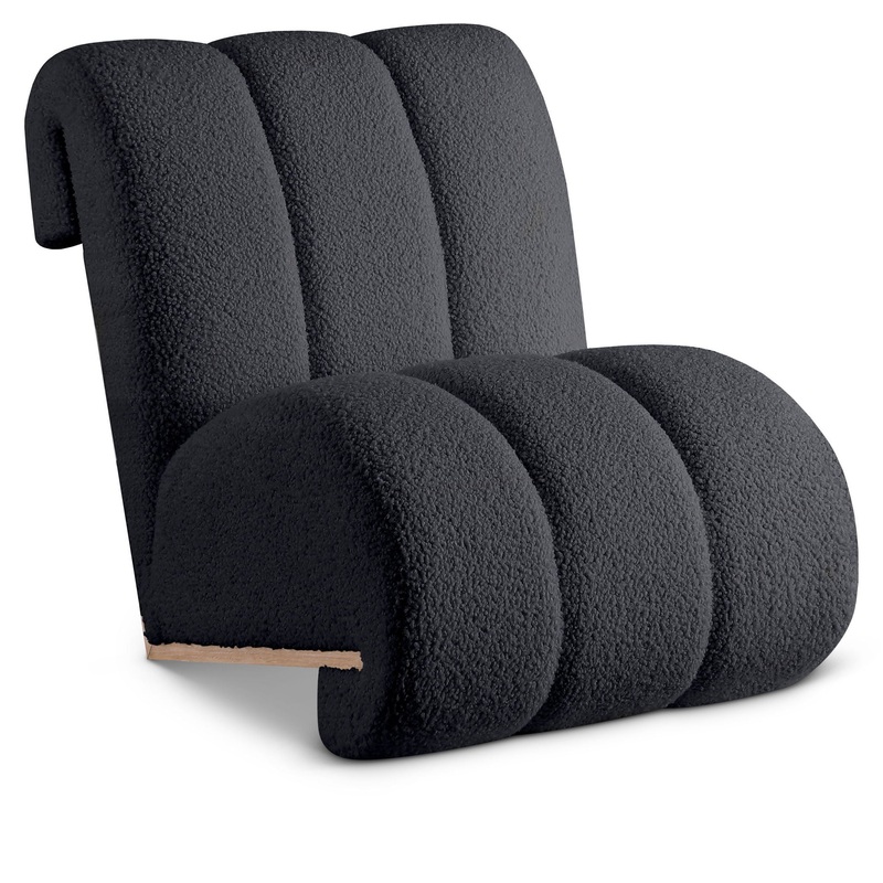 Swoon – Accent Chair With Natural Base