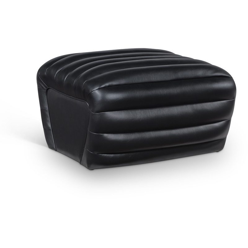 Vega – Ottoman|Black|Light Brown|White|Dark Green